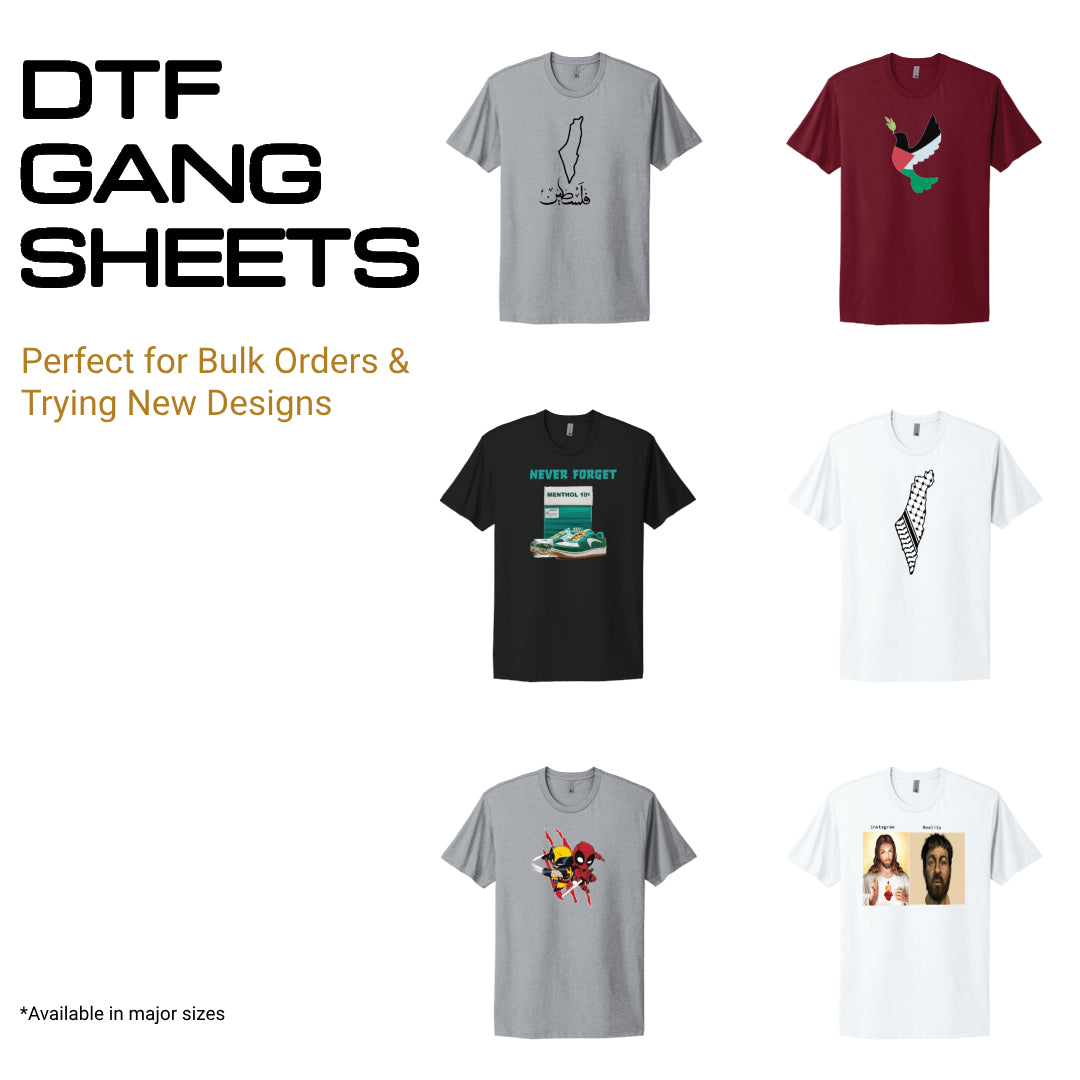 DTF GANG SHEETS